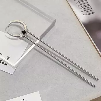 Ханьфу Заколка для волос Новая пластинчатая заколка Китайский стиль Женская Простая Элегантная Повседневная Ципао Качающаяся заколка Аксессуары для волос Подарок