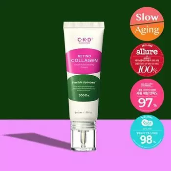 [Han Hye-jin PICK] CKD Retino Collagen Low Molecule Cream 300 40мл, корейская косметика