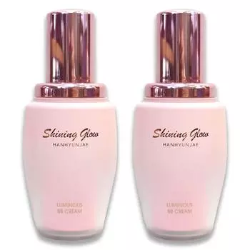Han Hyeonjae Shining Glow Luminous BB Cream 30 мл x 2, БЕЗ солнечного бежевого оттенка