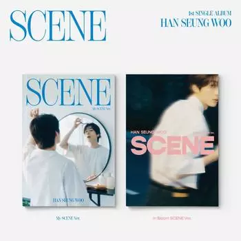 HAN SEUNG WOO - 1-й сингл-альбом Scene CD+предварительный заказ в подарок Random ver.