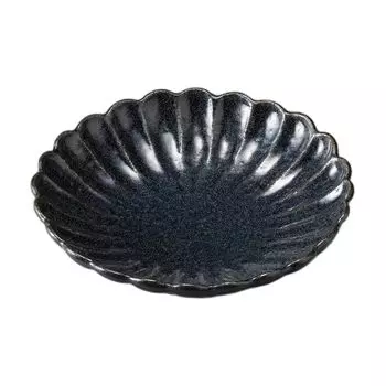 Хана глубокая сервировочная тарелка синяя Большая тарелка [245,5 см] синий