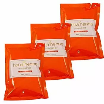 Hana Henna Natural 100 г Набор из 3 шт. (Хна)