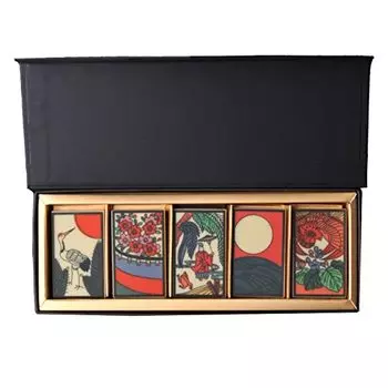 Hanafuda Chocolate Hanakaruta Gokou Chocolate Present 2025 Funny Chocolate [Смешные Валентины Маки]