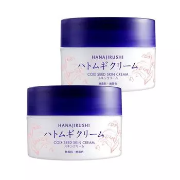 Hanajirushi Fermented Aged Coix Barley Cream 100 г For Barley Seed Fermented Liquid x Milk Fermented Moisture Gel Transparent Skin Unscented