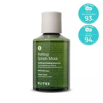 [Hanareumsongi PICK]Blithe Patting Splash Mask Успокаивающая и лечебная маска для умывания с зеленым чаем, 150 мл, популярная взрывная косметика в Корее