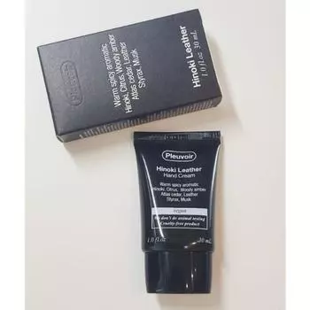 Hand care PLEUVOIR hand cream 30ml / PLEUVOIR PLEUVOIR, 1 piece, 02. Hinoki leather