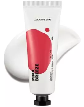 hand cream pink breeze D&D красный