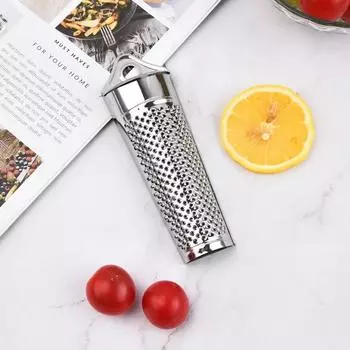 Hand Held Nutmeg Grater Rustproof Citrus Zester Kitchen Gadgets Ginger Grater Lemon Stainless Steel
