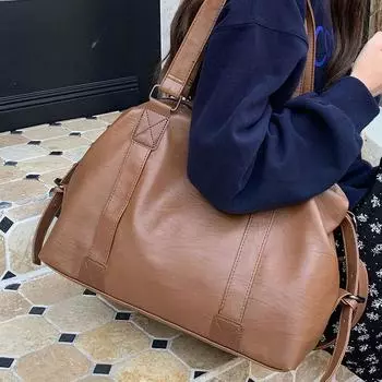 Hand-held Travel Bag Women s New Korean Style Casual Tote Bag Large Capacity Crossbody Bag Luggage Bag