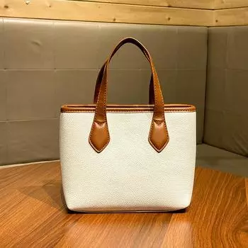 Hand-held Vegetable Basket Bag Texture Single-shoulder Lychee Pattern Bucket Bag Women s Crossbody Bag