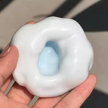 Hand Made Ball Pinch Toy Shapeable Ice Skin Sticky Rice Funny Squeeze Toy Kids Toys