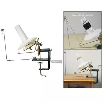 Hand Operated Knitting Roll String Yarn Fiber Wool Thread Ball Winder Tools