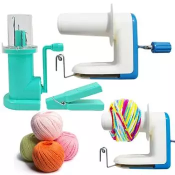 Hand Operated Weaver Mini Spool Knitter Compact Weaver Knitting Tool Fast Multifunctional for Sweater Scarfs Bracelet зелёный