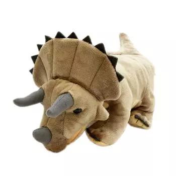 Hand Puppet Triceratops Height 33 x Width 12 x Depth 19cm Polyester Take-Off