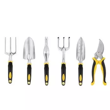 Hand Rake Garden Tool Set Wide Shovel Transplant Trowel Cultivator Garden Shovel Garden