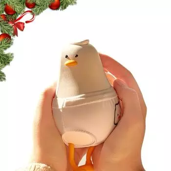 Hand Warmers Rechargeable Laziness Duckling Shape One Size