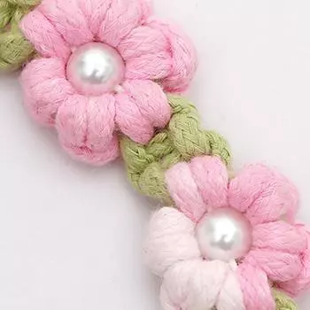 Hand-woven Water Bottle Handle Strap Macrame with Adjustable Hand Strap Flower Drink Carrier Holder Coffee Cup Sleeve Travel белый