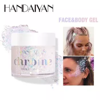 HANDAIYAN Change Gel Seee Тени для век Лицо Лицо Тела Патч Сценический макияж 01