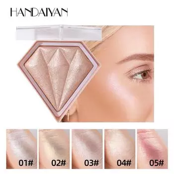 HANDAIYAN Diamond High-light Powder Repair Блестящая пудра Тени для носа Украшение контура Осветление бликов 01