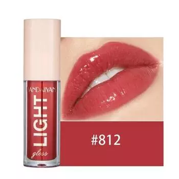 Handaiyan Moisturizing Lip Gloss Transparent Liquid Lipstick Glossy Shiny Glossy Tint Ink Makeup, 812, 05 812, 1 piece