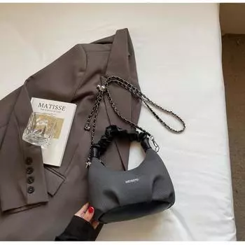 Handbag bag women s new niche design chain messenger bag spring and summer high-end sense work dumpling bag