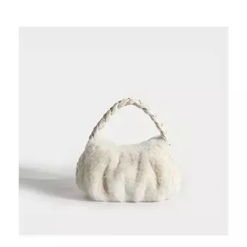 Handbag for Women s Niche Design Fur Bag Winter New Versatile High-end Plush Shoulder Bag Small Bag