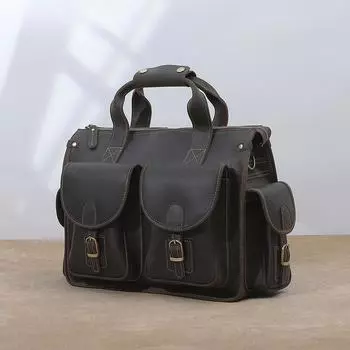 Handbag High-end Business Bag for Men 16-inch Computer Bag Briefcase