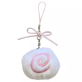 Handcrafted Fish Plate Keychain Pendant Lovely Fish Plate Phone Pendant Soft Bag Ornament Delicate Hangings Accessory