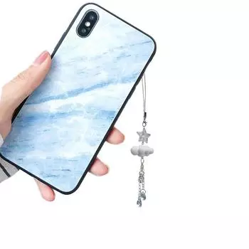 Handcrafted Flower Star Bead Mobile Phone Charm Unique Style Keychain Personalized Bag Pendant for Women Girls 7