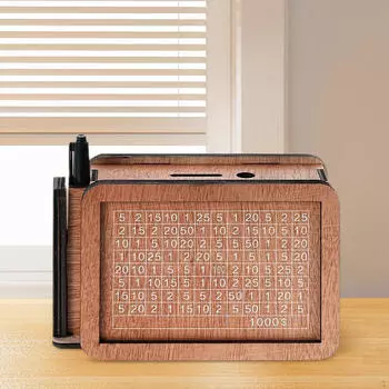 Копилка для сбережений из дерева ручной работы For 5000 Dollar