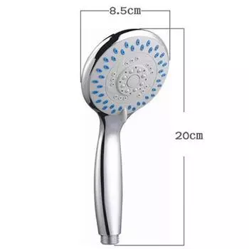 Handheld 5 Mode Shower Head Multi-Function High Pressure Sprayer Bathroom Accessories Water Saving Shower Head Shower Bath Head белый