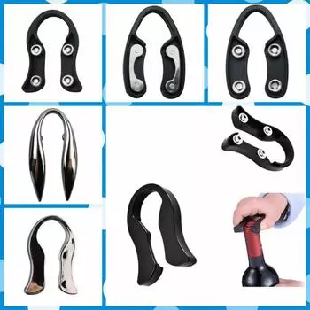 Handheld Bottle Foil Cutter Black/Silver Bottle Foil Remover Wine Bottle Openers Wine Lover Style E