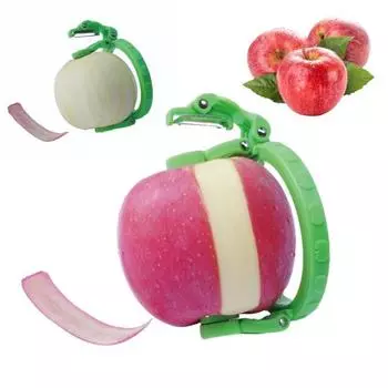 Handheld Pear Peeler Foldable Vegetable Peeler Multi-Purpose Fruit Peeling Tool for Apple 1pc зелёный