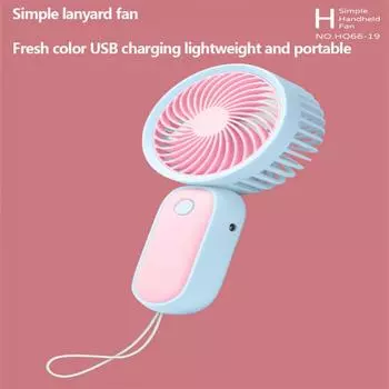Handheld Pocket Fans USB Charging Lazy Fan Desktop Mini Fan Portable Student Dormitory Small Fan Gift Outdoor Travel Mini Fan