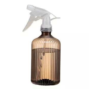 Handheld Spray Bottle Fine Mist Plant Mister Hand Pressure Watering Can 500ml Adjustable Nozzle Spray Bottle for Garden Plants Cleaning Solutions коричневый