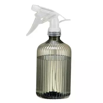 Handheld Spray Bottle Fine Mist Plant Mister Hand Pressure Watering Can 500ml Adjustable Nozzle Spray Bottle for Garden Plants Cleaning Solutions серый