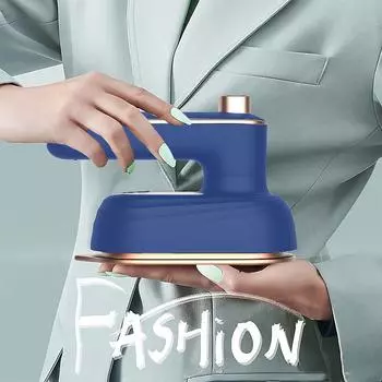 Handheld Steam Iron Wet and Dry Ironing Portable Iron Steamer 20s Fast Heat-up Electric Iron Steamer Lightweight for Home Travel