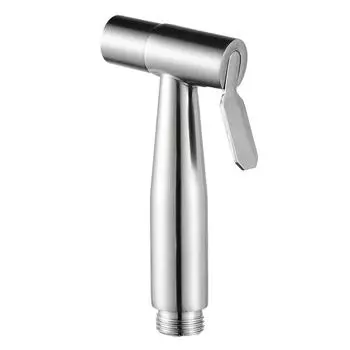 Handheld Toilet Faucet Sprayer Held Stainless Steel Sprayer Hand Bidet Spray Bathroom Self Cleaning Shower Head Hand Faucet
