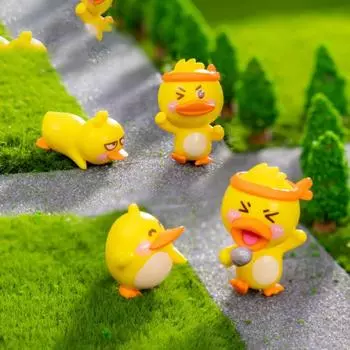 Handicraft Micro Landscape 3D Mini Duck Vitality Tiny Duck Home