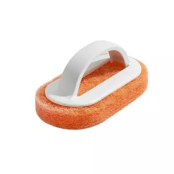 Handle Cleaning Brush Sponge Wall Glass Cleaning Sponge Shower Bathroom Kitchen Pot Dishwashing Cleaning Brush Dropship