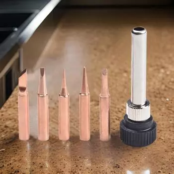 Набор ручек для паяльника, металлические жала для паяльника