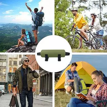 Сумка на руль, сумка-холодильник, складная сумка для вилки мотоцикла ручной работы, прочный чехол для хранения с ремнями