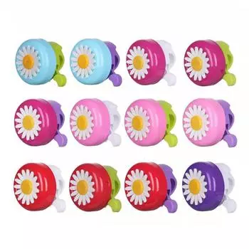 Handlebar Bell Children Bicycle Bell Daisy Flower Bicycle Bell Cycling Ring Alarm Bike Alarm Bell 5