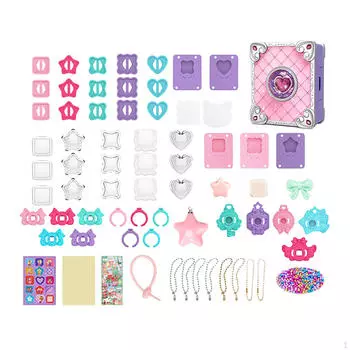 Ручная работа Креативная 3D Наклейка Машина DIY Maker Веселые поделки Раннее обучение Образовательные Девочки only 61pcs accessory