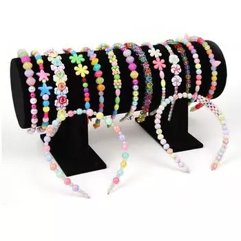 Handmade DIY Making Beads Kit DIY Toy Kit for Make Bracelets Beads Children E