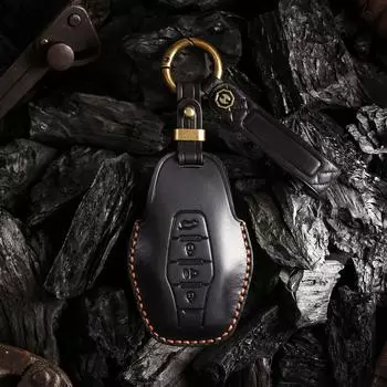 Handmade Genuine Leather Retro Key Cover for Jietu X90/X95/X70pro/X70M