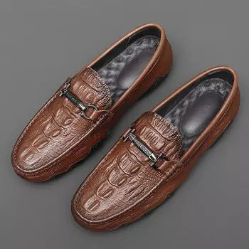 Handmade Men s Loafers Genuine Leather Slip On Driving Shoes For Men Casual Shoes Comfortable Walking Sneakers Mocassins Hombre 38