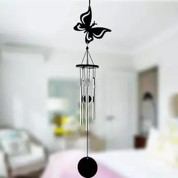 Handmade Multi-pipe Music Wind Chimes Metal Crafts Creative Gift Home Decoration Pendant