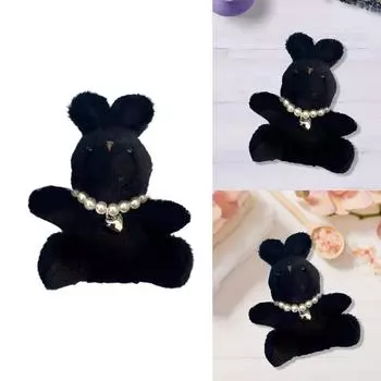 Handmade Rabbit Keychain Soft and Portable Keyrings Women s Bag Wallet Purse Pendant Charm Fun and Unique Accessory A