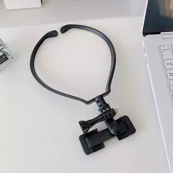 Hands Free носимый держатель для шеи ленивая подставка для телефона универсальное подвесное крепление для iPhone 15Promax Samsung Gopro док-станция кронштейн A2